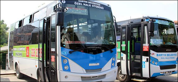 Bartın’da Özel Halk Otobüs Ücretlerine Zam!