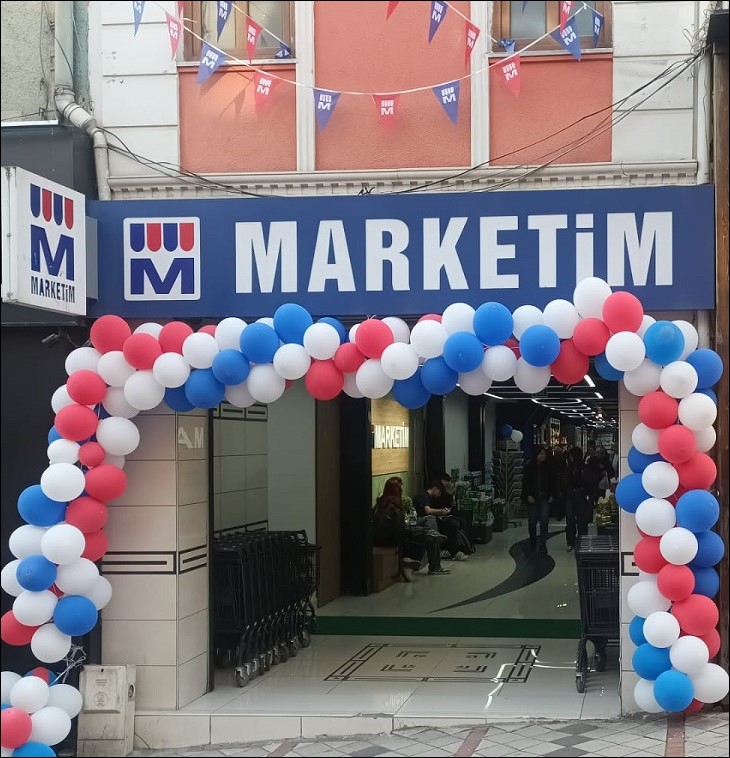 Marketim 1. Şubesi Yenilenen Yüzüyle Hizmete Açıldı