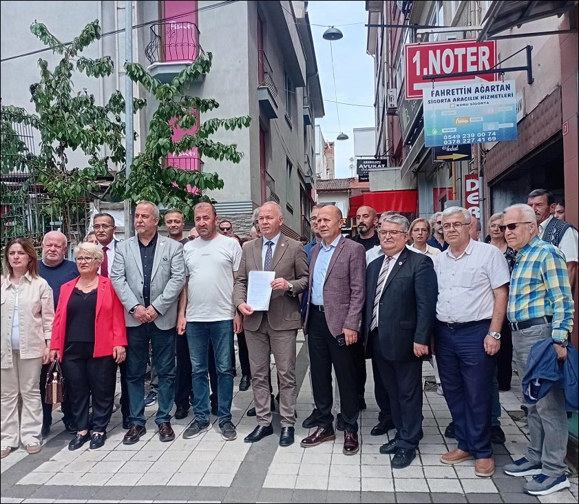 CHP Bartın Kurultay Delegelerinden Olağanüstü Kurultay İçin İmza