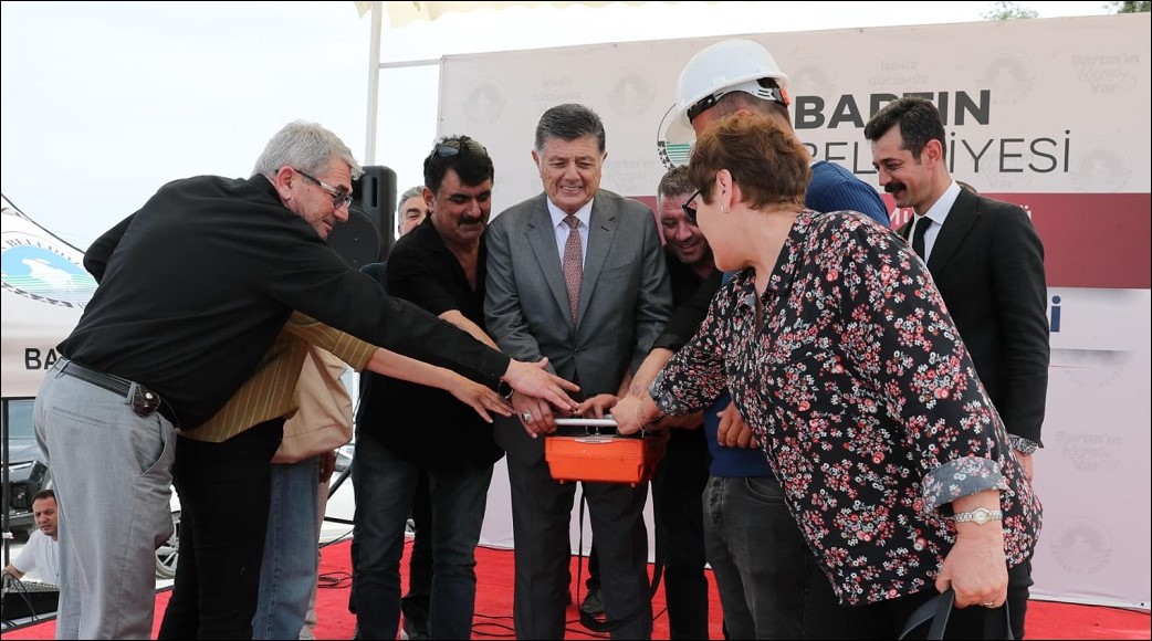 BARTIN'DA YENİ MEZBAHA TESİSİNİN TEMELİ ATILDI