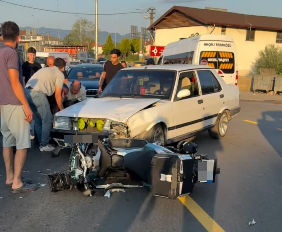 Kanlıırmak Caddesi'nde Kaza: 1 Yaralı