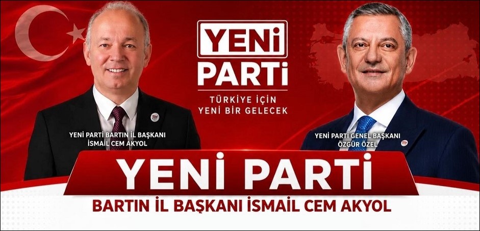 YENİ Parti Bartın’da Kurucu Kadro Belli Oldu