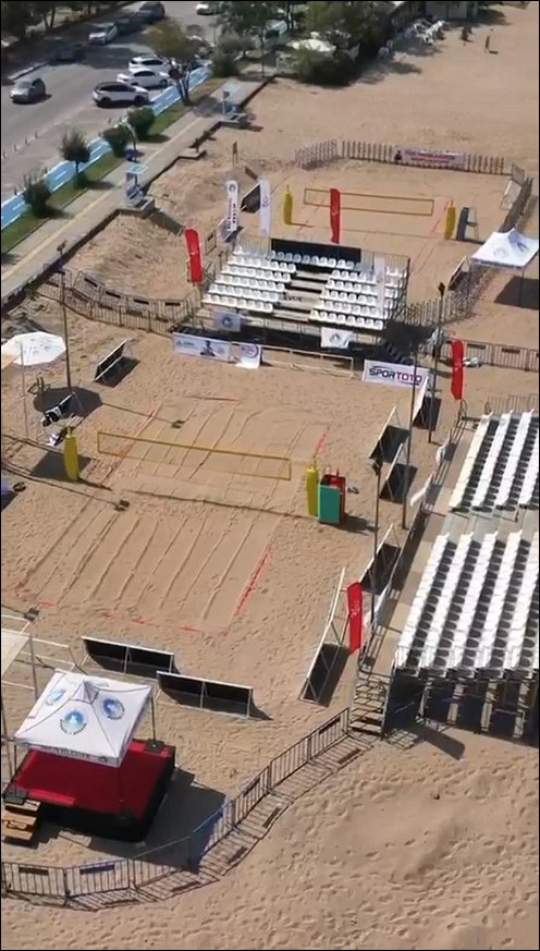 İNKUMU, ULUSLARARASI PLAJ VOLEYBOLUNUN MERKEZİ OLUYOR!